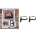 4Pcs Gecko Feeder Ledge Reptile Feeder Plastic Bowls for Reptiles Food and Water