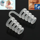 Silicone Anti Snore Nasal Dilators Stop-Snoring Nose Clip Sleep Apnea Aid Device