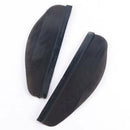 2Pcs Car Rear View Side Mirror Rain Board Eyebrow Covers Shield Sun Visor Shade