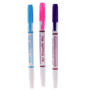 3pcs Double Head Water Erasable Soluble Marker Pen Vanishing Fabric Markers