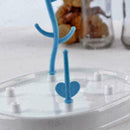 Baby Removable Bottle Drying Rack Feeding Holder Cups Shelf Countertop Drye D3C4