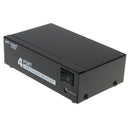 4Port AV Switch 3 RCA Splitter Adapter 1 Input 4 Output L/R Audio Video Switcher