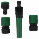 4Pc Garden Car Water Hose Pipe Tap Nozzle Connector Set Fitting Adapter Hoz Z1Z1