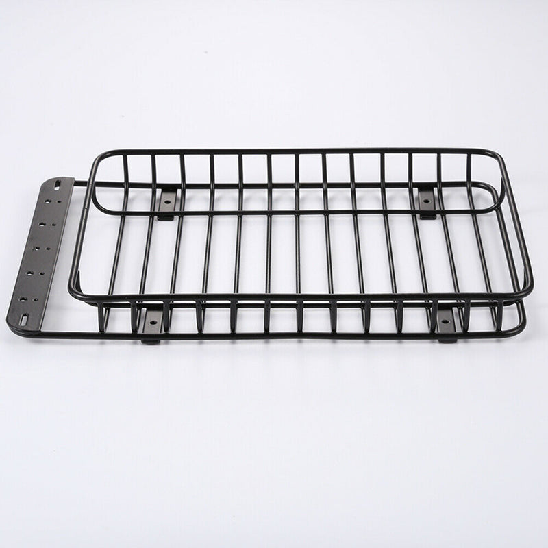 RC Car Rock Crawler Metal Roof Rack Luggage Carrier for Axial ScxIII Trx-4