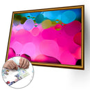 75 X 50cm 1000 Pieces Paper Jigsaw Puzzles Color Bubble Assembling Picture