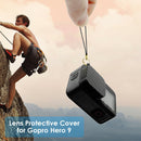 Lens Cap for GoPro Hero 9 Black Carbon Fiber Texture Lens Protective Cover A