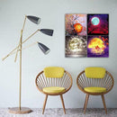 4 Pack Sun DIY 5D Diamond Painting Full Drill Rhinestone Embroidery Cross Stitch