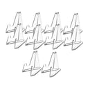 10Pcs Coins Display Stands Easel for Tokens Medallions Lighters Collectibles