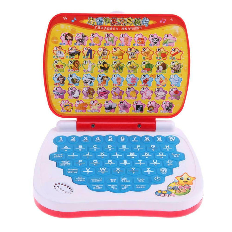 Multi-function Bilingual Kids Early Education Learning Machine Laptop Toys
