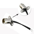 1Pc Universal Socket Adapter Holder With Wire Connector For Car LED Light Bulb