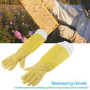 Beekeeping Gloves Goatskin Bee Keeping With Vented Beekeeper Long Sleeves B6W7