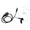 Clip Earpiece Headset PPT For Yaesu Vertex VX-120 VX-127