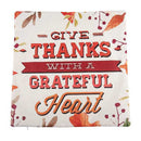 Season Blessing Maple Leaves Give Thanks With A Grateful Heart Thanksgiving L4Y7