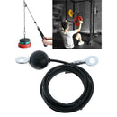 Fitness DIY Pulley Cable Biceps Triceps Arm Blaster Rope Fixed 2M Steel