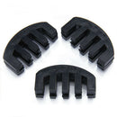 Black Rubber Practice Mute for 4/4 Violin
