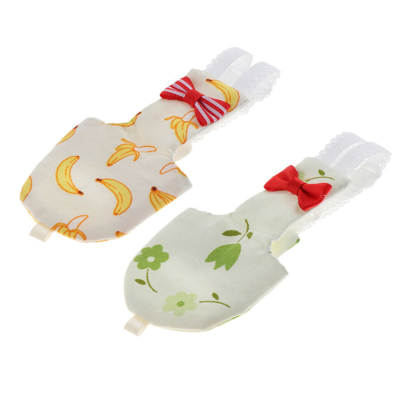 Count 2 Parrot Cloth Diaper Soft Nappy Flight Bird Diaper Comfort Pet Pee Pad