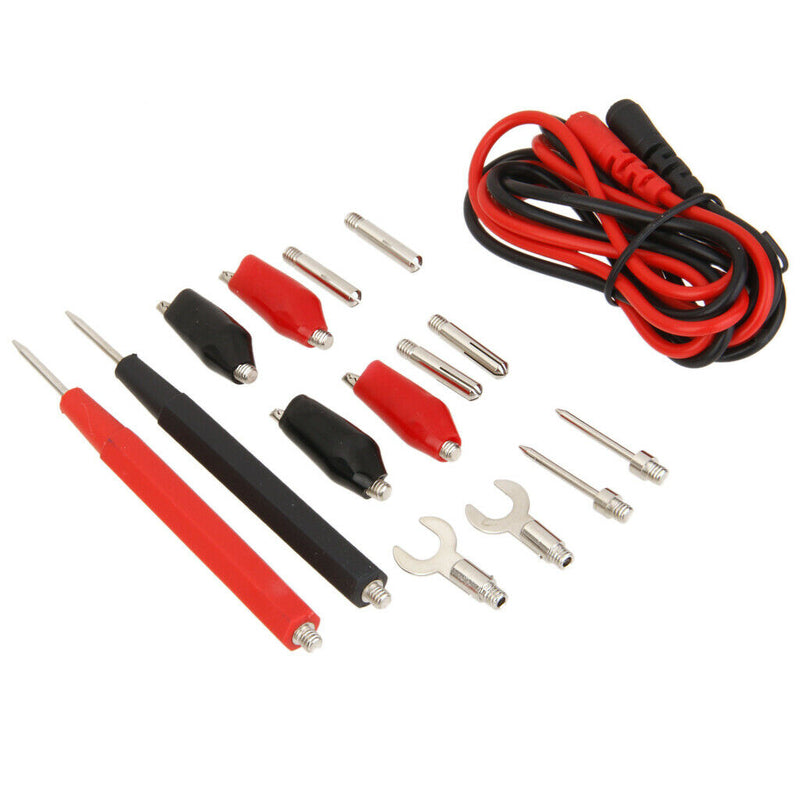 1 Set Of Multifunction Digital Multimeter  Test Wire + Alligator Clip + Banana