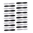 6 x Combo Propellers for Hubsan X4 H107 Propellers Blades Props Black + Whi X3H8