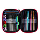 Crochet Hooks Set 100 PCS Aluminium Needles with Tools Accessories forKnittinBX