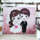 Kids Child DIY Button Painting Stickers Pictures Handmade Drawing Board Kit