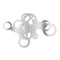 8x Pad Leveling Rings Pad Woodwind Repair Kits for Saxophone Flute Clarinet Oboe