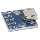 10 pcs mini USB Turn Dip Interface Seat 5V Power Supply Converter Board H1Y1