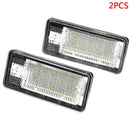 2Pcs 18 LED Error Free License Plate Light Lamp For Audi A3 A4 B6 B7 A6 NEK