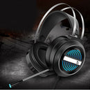 X9 Wired USB Gaming Headset 7.1 with Mic 7 LED Light for  PC Laptop White