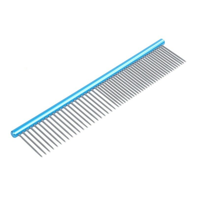 Pet Grooming Comb - Metal Comb For Dogs, Cats and Other Pets, Great Sheddin