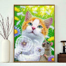 5D DIY Full Drill Diamond Painting Cat Mouse Cross Stitch Embroidery Kits