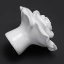 1 x Button Door Handle Drawer Cabinet Closet Ceramic Flower Rose Dresser KnoW5Q9