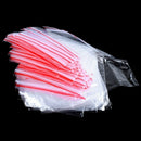New 200 Zipper Closure storage bags transparent plastic zipper bags(10*15cm C7Y9