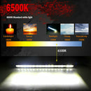 8inch 480W LED Work Light Bar Flood Spot Beam Offroad 4WD SUV Driving Fog La Hn