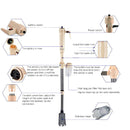 New 1Pc Aquarium Battery Syphon Operated Fish Tank Vacuum Gravel Water Filt