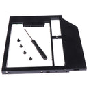 Laptop DVD/CD-ROM 2nd HDD Caddy 9mm 9.5mm 3.0 SATA 2.5" SSD Case OZ