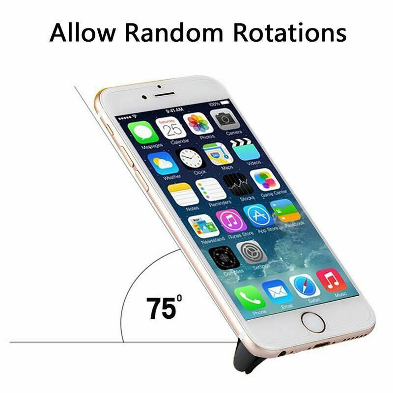 Car travel portable mobile phone outlet magnetic base mobile phone navigati O4L6