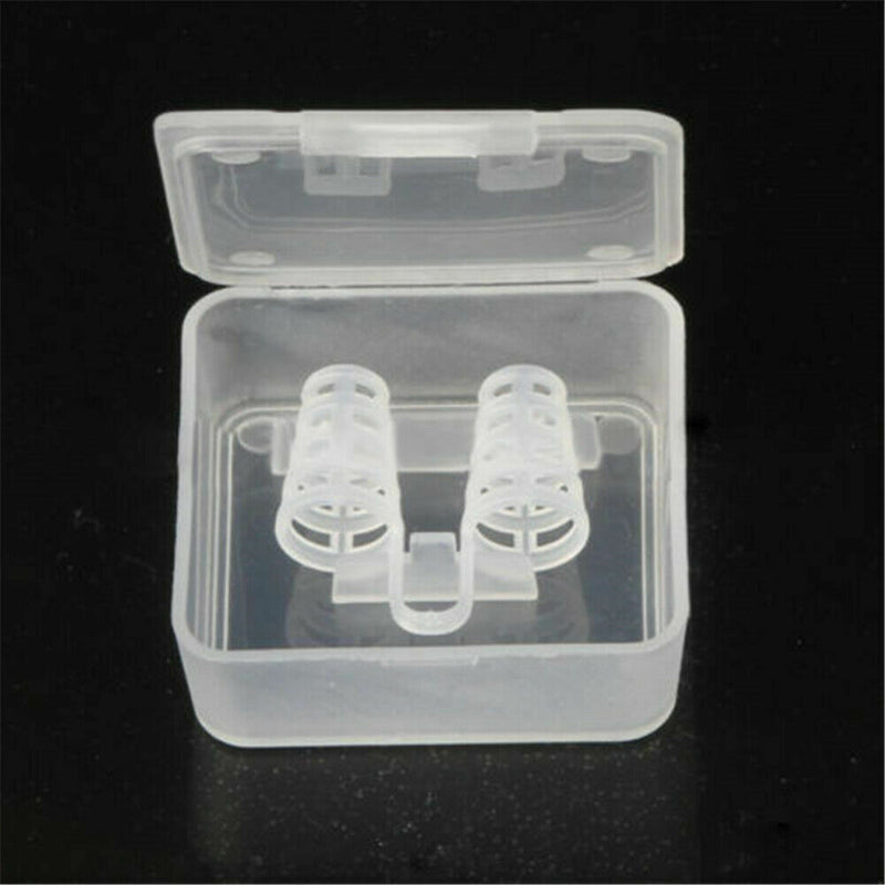 Silicone Anti Snoring Nasal Dilators Stop Snore Nose Clip Sleep Apnea Aid Device