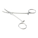 2 Pcs Dog Ear Cleaning Pliers Hair Clamp Tweezers Pet Forceps Curved Small