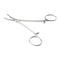 2 Pcs Dog Ear Cleaning Pliers Hair Clamp Tweezers Pet Forceps Curved Small