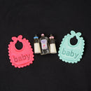 1:12Dolls House Miniatures Baby Bottles Shampoo Bib Set Nursery Accessory Gift3C