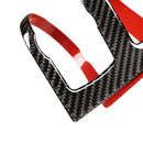 Carbon Fiber Central Control CD Control Panel Cover Trim for BMW X1 2011-20