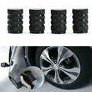 4pcs Aluminium Car Wheel Valve Tyre Stems Air Cover Accessories Screw Cap P9T9