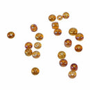 1200Pcs 2mm coffee Round Czech Glass Seed Spacer Loose Beads Jewelry DIY Ma