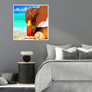 Seaside 5D Full Round Drill Diamond Painting DIY Cross Stitch Mosaic Art