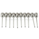 10 PIECE BALL INFLATING PUMP NEEDLES ADAPTERS For BASKETBALL FOOTBALL AIR PUMP