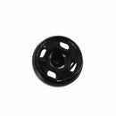 Clothes Sewing 10mm Press Studs Buttons Fastener Black 50 Pcs A9L1