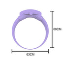 1 Set Outdoor Hand Dispenser Bracelet with Empty Squeeze Bottle (Purple) A