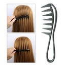Big Teeth Heat-resistant Large Wide Tooth Comb Detangling Hairdressing Comb