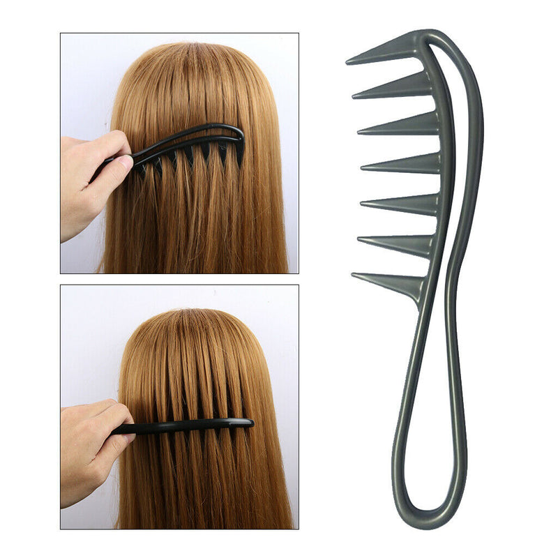 Big Teeth Heat-resistant Large Wide Tooth Comb Detangling Hairdressing Comb