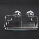 Suction Cup Shower Shelf Holder Organizer Storage Rack For Kitchen Bathroom